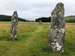 Standing stones on the way to Kilmartin
