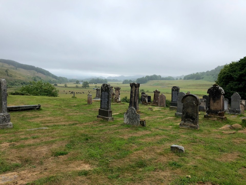 Kilmartin Church graveyard
