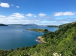 Stunning views out to sea and Luing