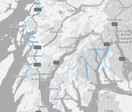 Helensburgh to Oban