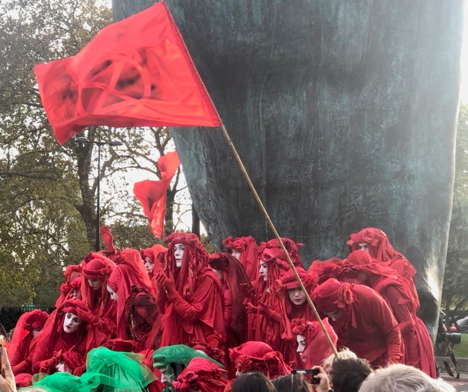 Red Brigade at Marble Arch