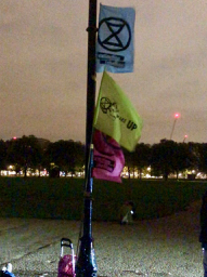 Night spent in Hyde Park