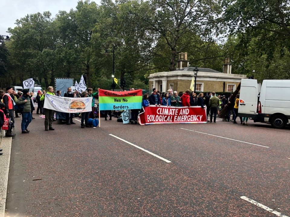 Taking the road at Horse Guards