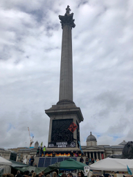 Nelson's Column looking resplendent