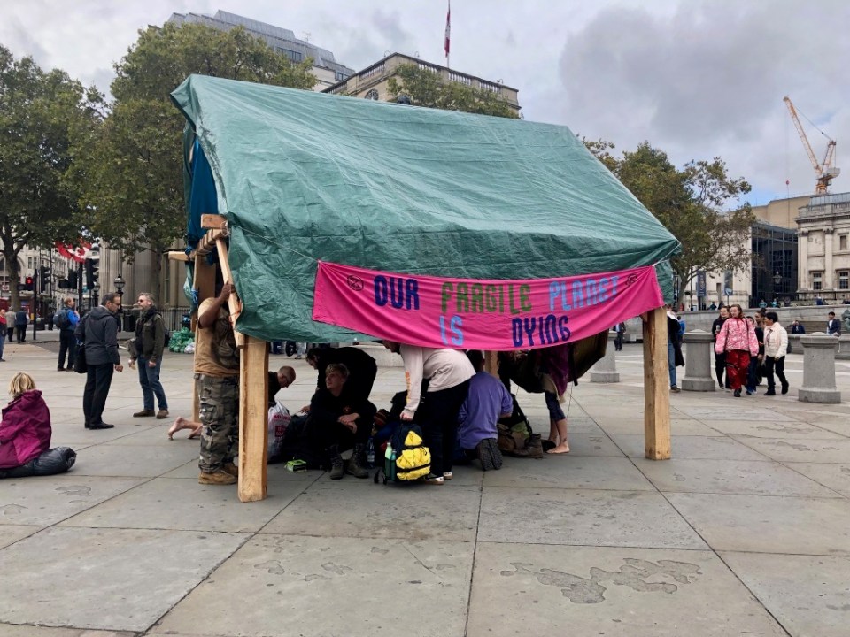 Lots of structures built