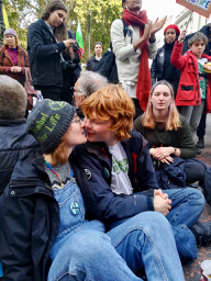 Many touching moments as arrests start