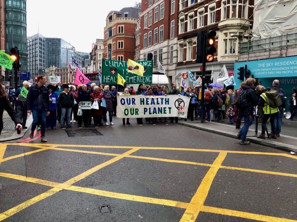 Road block swarming progress