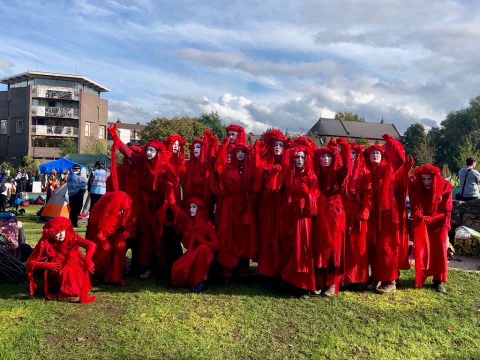 Red Rebels turn up to support