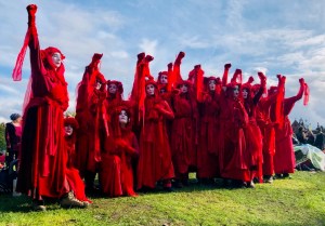 Red Brigade at Vauxhall Gardens