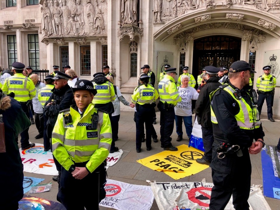 Many veteran activists present