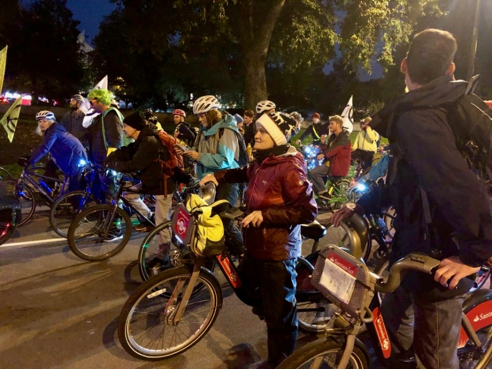 Debs on Santander Bike