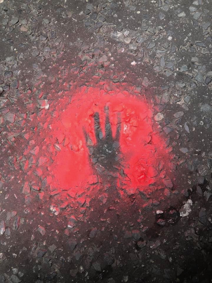 We will raise our red hands, taking responsibility for our actions – we all have blood on our hands