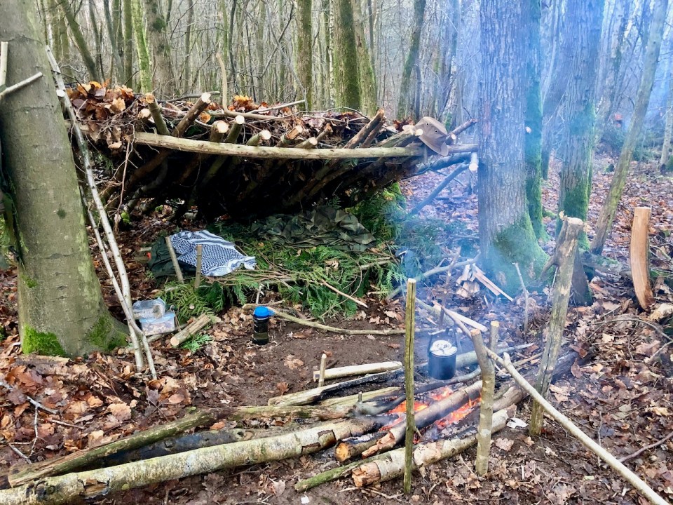 Shelter post night 1