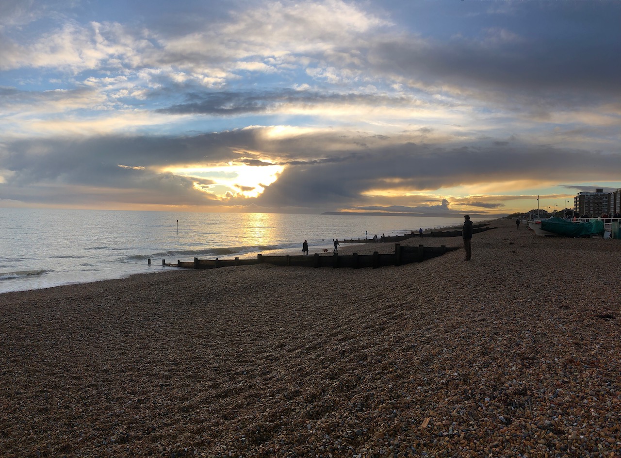 Beachy Head in the distance