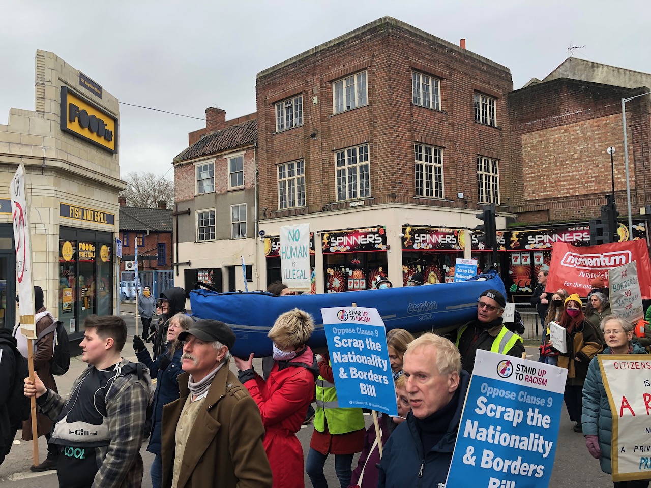 Scrap the Nationality and Borders Bill