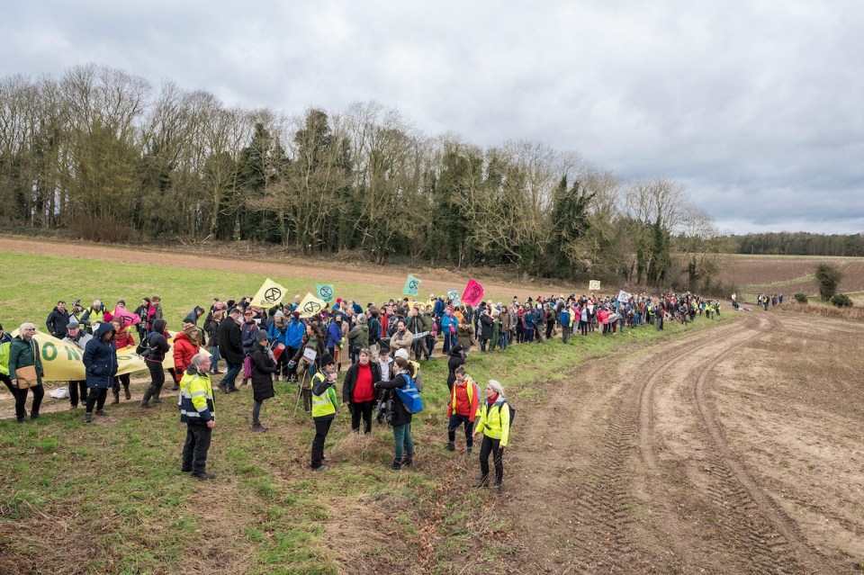 Flags and banners galore