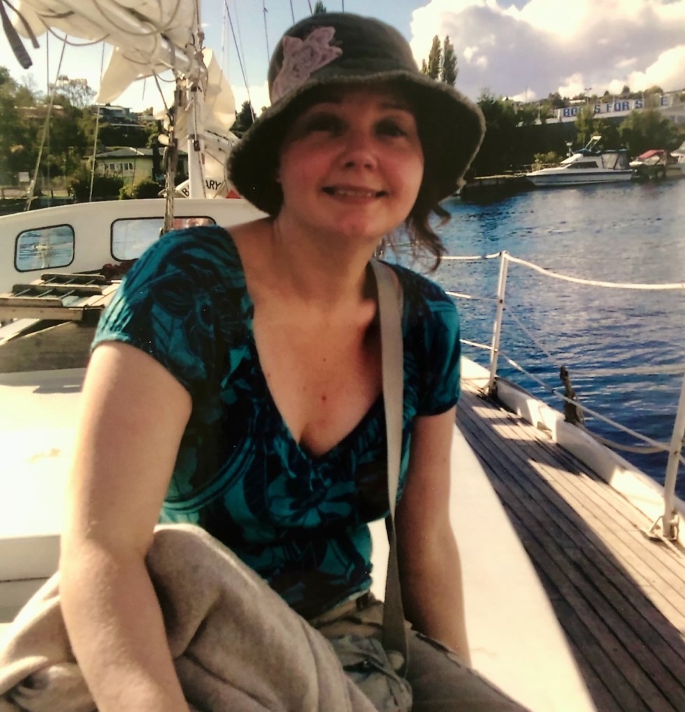 Boat trip, think this was Lake Taupo, NC, could be wrong