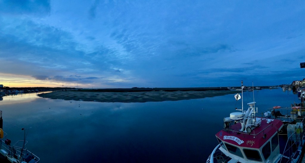 Wells-next-the-sea at dusk