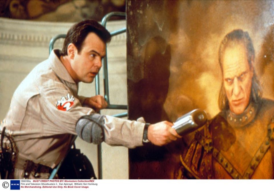 Ghostbusters 2 - haunted painting