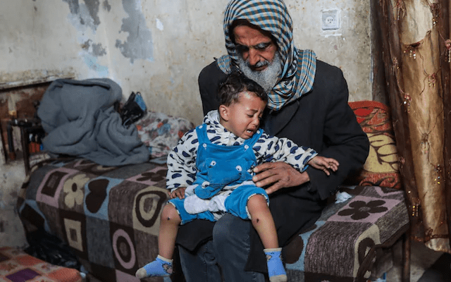 Jawad Abu Nassar retured to his family bearing marks of torture